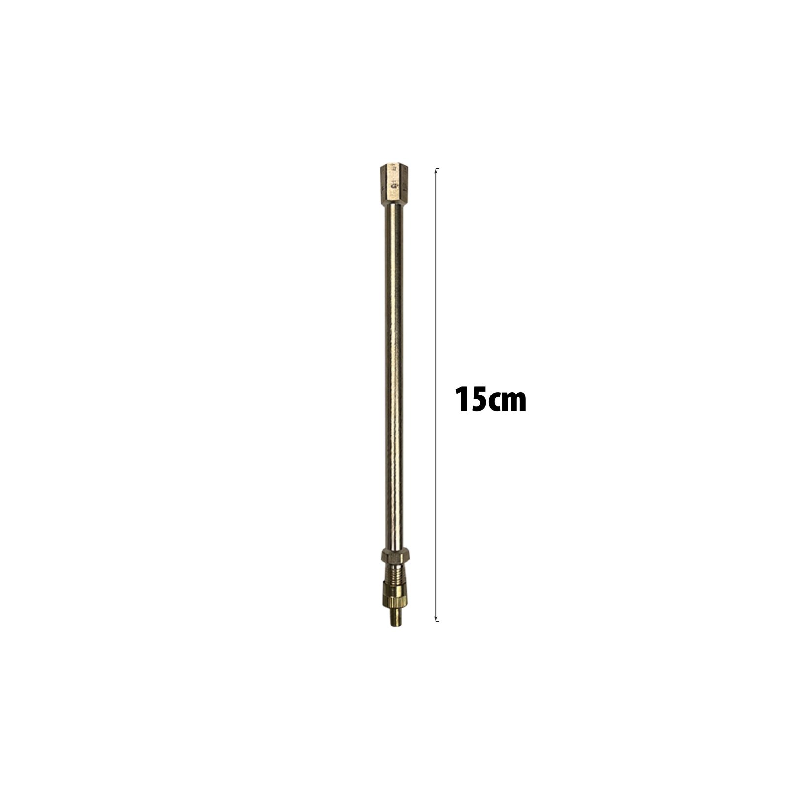 15cm inflation hose with valve core remover — Vélo Shop Obernai