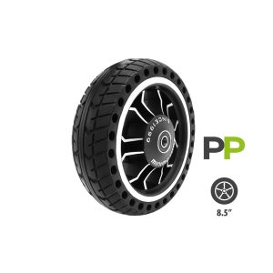 Dualtron Mini front wheel with solid tire