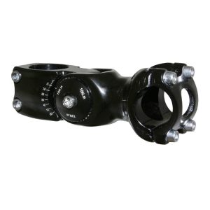 Potence VTT-VTC P2R Réglable Noir 25,4 L 110 mm Pour Pivot Fourche 1"'1-8