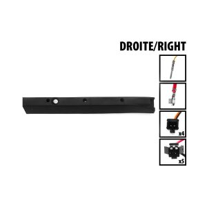 Complete right side deck cover Dualtron Ultra