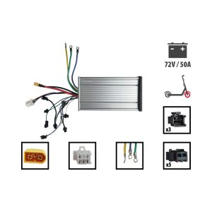 Contrôleur bimoteurs Damao 72v 50A