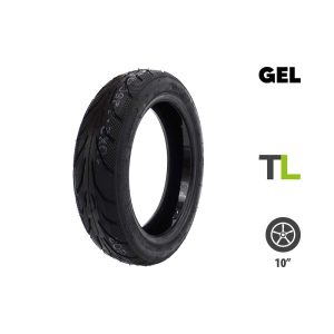 10x2.125-6.5 Ninebot F Xiaomi Mi4 Tubeless Puncture-Proof Gel Tire