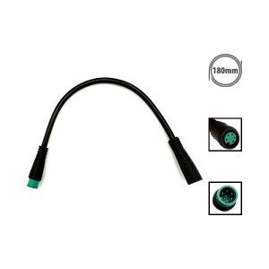 Rallonge cable etanche 5 pins 18 cm