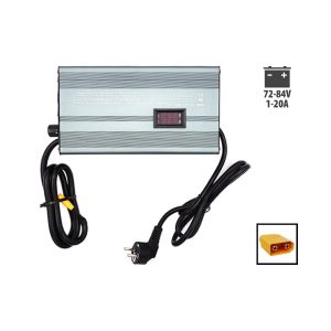 72-84V Adjustable 1-20A Charger XT90 Plug