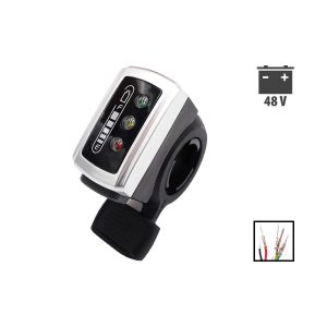 48V battery indicator throttle