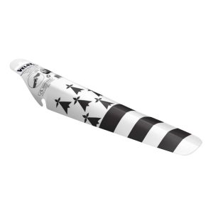 Mudguard Road/MTB Clipsable AR Velox Colori Bretagne Black/white Clipsable Under Saddle (Sold Individually)