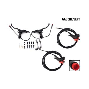 4-piston hydraulic brake kit waterproof connector (2 left calipers)