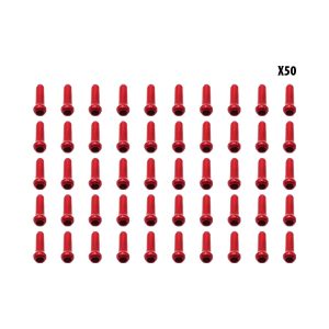 Red cable stops x50 pcs