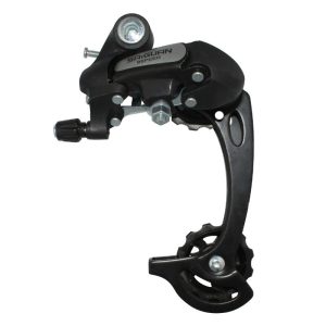 Dérailleur VTT Arrière P2R 9-8V.Nine Chape Longue Noir (Compatible Shimano Jusqu'A 34 dents)