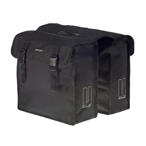 Bike Rear Double Pannier Basil Mara XL 35L Black (35X15X30 cm)
