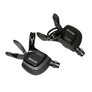 Manette Route P2R Pour Cintre Plat 11V. Push-Pull Compatible Shimano Double (Paire)