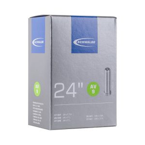 Chambre A Air Invalide 24 X 1 3-8 City 600 X 28-37 Schwalbe Valve Standard (Av9)