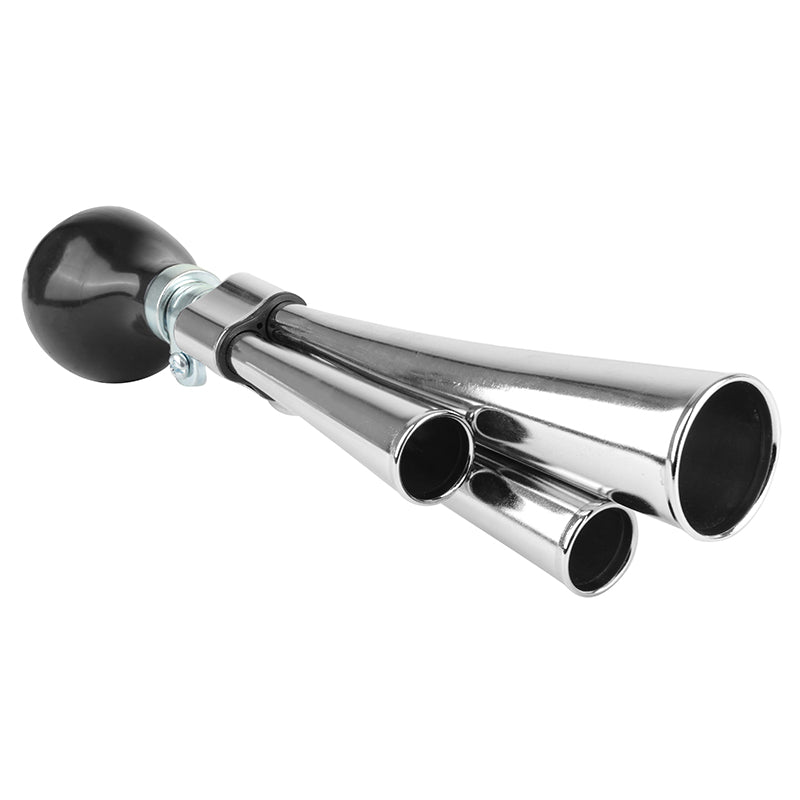 Sonnette A Trompe Chrome 3 Sons (Vendu A L'Unite)