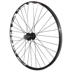 MTB Disc Wheel, Quick Release 27.5" Karma Rear Black Hub Velox 6 Holes Cassette Shimano Type 11-10-9V 32 Rim Spokes 21C -Max. Weight 150 Kg