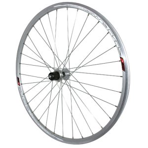 Road Wheel Shoe Lockout 700 Road Runner Rear Silver Hub Velox Cassette Shimano Type 11-10-9V 32 Spokes Galva Rim 15C