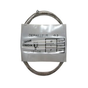 Câble De Dérailleur Velox INOX Pour Shimano 2,50M (Boite De 25 Câbles) 12-10 12 Fils