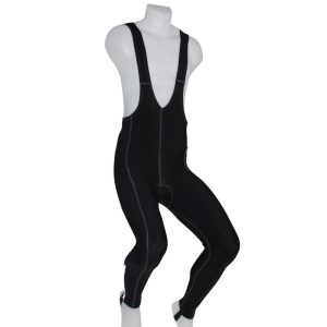 Cuissard - Collant Long Adulte P2R Eco A Bretelles Fond Coolmax Noir Zip Aux Chevilles + Passants XXL