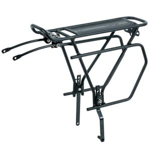Porte Bagage Vélo Arrière A Tringles Zefal Raider R70 Alu Noir Réglable 26"-27,5"-28"-29" (27Kg Maxi) -Compatible Freins Disque