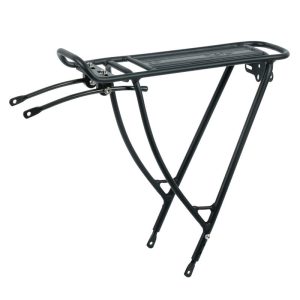 Porte Bagage Vélo Arrière A Tringles Zefal Raider R50 Alu Noir Réglable 26"-27,5"-28"-29" (27Kg Maxi)