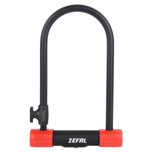 Antivol Vélo U Zefal K-Traz U13 A Clé 115 X 230 mm D 13 mm Avec Support Clip - Reproduction Des Clés Possibles - Sold Secure Niveau Silver - Homologué Fub 1 Etoile