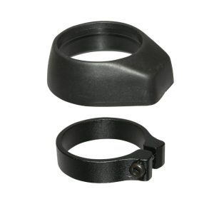 Protection Collier De Serrage Tige De Selle P2R Diam 31.6 mm Plastique Noir Pour Eviter Infiltration Eau-Boue