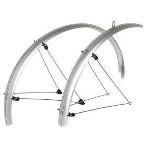 Mudguard City-Hybrid Beads 28'' Stronglight Ring 54 mm Silver (Pair) with Mount Classic Beads STAINLESS