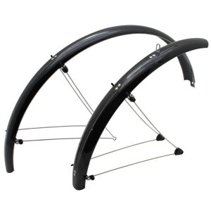 Mudguard MTB Beads 26" Stronglight Country 60 mm Black (Pair) with Mount Classic Beads STAINLESS