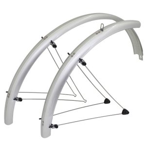 Mudguard MTB Beads 26" Stronglight Country 60 mm Silver (Pair) with Mount Classic Beads STAINLESS