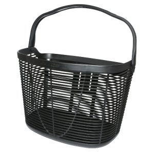 Panier Avant Plastique Klickfix Lamello 18L Noir (39X28X28 cm) - Vendu Sans Fixation