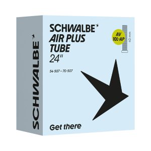Inner Tube Bike 24 X 2.10-2.75 Fat Bike - Downhill Schwalbe Valve Standard All-aluminum (54-70-507) (Av10D)