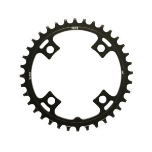 Plateau VTT 4 branches Ø 96 Pour Sunrace 36 dents Mono Mx 12-11-10V. Noir Narrow-Wide Alu Compatible Autres Marques