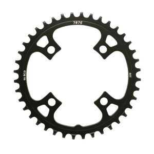 Plateau VTT 4 branches Ø 96 Pour Sunrace 40 dents Mono Mx 12-11-10V. Noir Narrow-Wide Alu Compatible Autres Marques