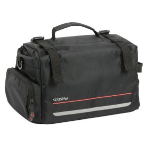 Sacoche Arrière Vélo Trunkbag Zefal Z Traveler 60 Sur Porte Bagage Universel 20L Polyester Waterproof Noir (32X18X22 cm)
