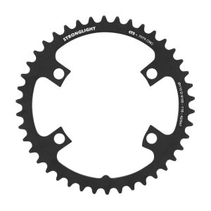 Plateau Route 4 branches Ø 110 Pour Shimano Dura-Ace 9100 Stronglight 42 dents Intérieur Noir Ct2 11V. Pour Extérieur 54 dents