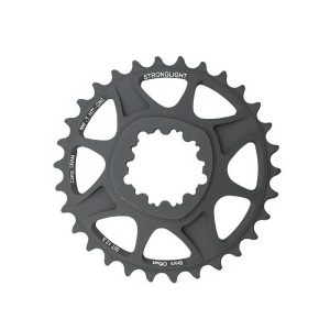 Plateau VTT Direct Mount Pour Sram Xx1-X01 Stronglight Ht3 Mono 30 dents Noir Alu 12V. Narrow Wide (Deport 6 mm)