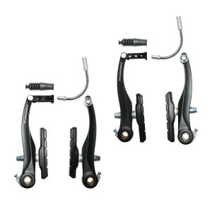 Étrier Frein VTT-City V-Brake Alu Argent (2 Paires) 110 mm