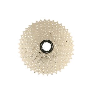 Cassette 10V. Sunrace Ms3 11-40 VTT Pour Shimano Metallic Argent (Livre En Boite) (11-13-15-18-21-24-28-32-36-40) (2 Blocs + Pignons)