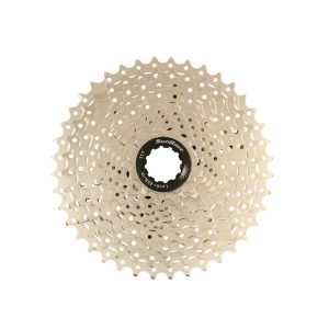 Cassette 11V. Sunrace Ms8 11-40 VTT-Gravel Pour Shimano Metallic Argent (Livrer En Boite) (11-13-15-17-19-21-24-28-32-36-40) (2 Blocs + Pignons)