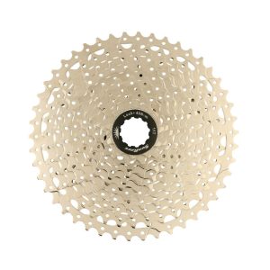 Cassette 11V. Sunrace Ms8 11-46 VTT Pour Shimano Metallic Argent (Livre En Boite) (11-13-15-18-21-24-28-32-36-40-46) (2 Blocs + Pignons)