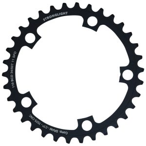 Plateau Route 5 branches Ø 110 Stronglight Ct2 Sram 34 dents Intérieur Noir Pour Red-Force-Rival 11V. (Pour Extérieur 50 dents)