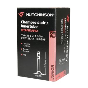 Chambre A Air Vélo 350 X 28-42A Hutchinson Valve Presta 32 mm 73G