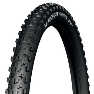 Pneu VTT 27.5 X 2.10 Michelin Country Grip'R Noir Tubeless Ready Ts (54-584) (650B)