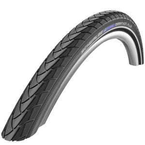 Pneu VTC Urbain 700 X 28 Schwalbe Marathon Plus Noir Tr (28-622) Renfort 5 mm Flanc Reflex Compatible VAE