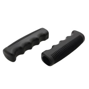Poignée City Caoutchouc Progrip Noir Preforme 110 mm (Paire) Ø 22