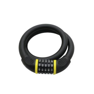 Bike Lock Cable Combination Auvray Dia 20 mm L 80 cm Matte Black