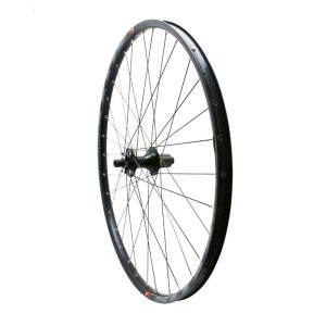 MTB Disc Wheel 29" Klixx Boost Tubeless Ready Rear Black Bearings Rotor 6 Holes Cassette Shimano Type 11-10-9V Thru-axle 12-148 - Rim 23C 32 Spokes All Mountain