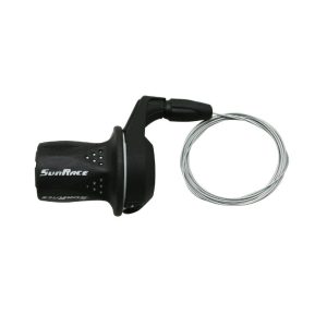 Manette VTT Sunrace Droite Twist Gripshift M21 6V. - Poignée Tournante