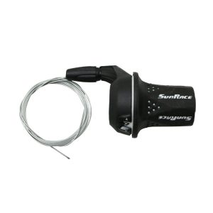Manette VTT Sunrace Droite Twist Gripshift M21 7V. - Poignée Tournante