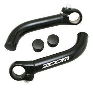 Embout De Cintre Zoom Noir Alu L 87 mm (Paire)