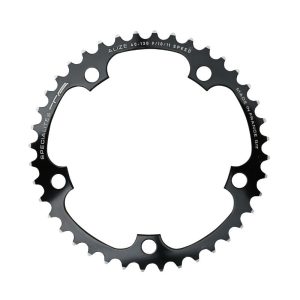 Road Chainring 5 arms Ø 130 Ta Alize 40 teeth inner Black Aluminum 7075 Shimano Type 8-9-10-speed